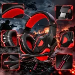 Wired Gaming Headphones With Microphone | 120° Adjustable PC Bass Stereo Gamer Headset - Image 5